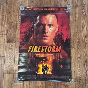 🎬 Original Theatrical Movie Poster – Firestorm 🎬
